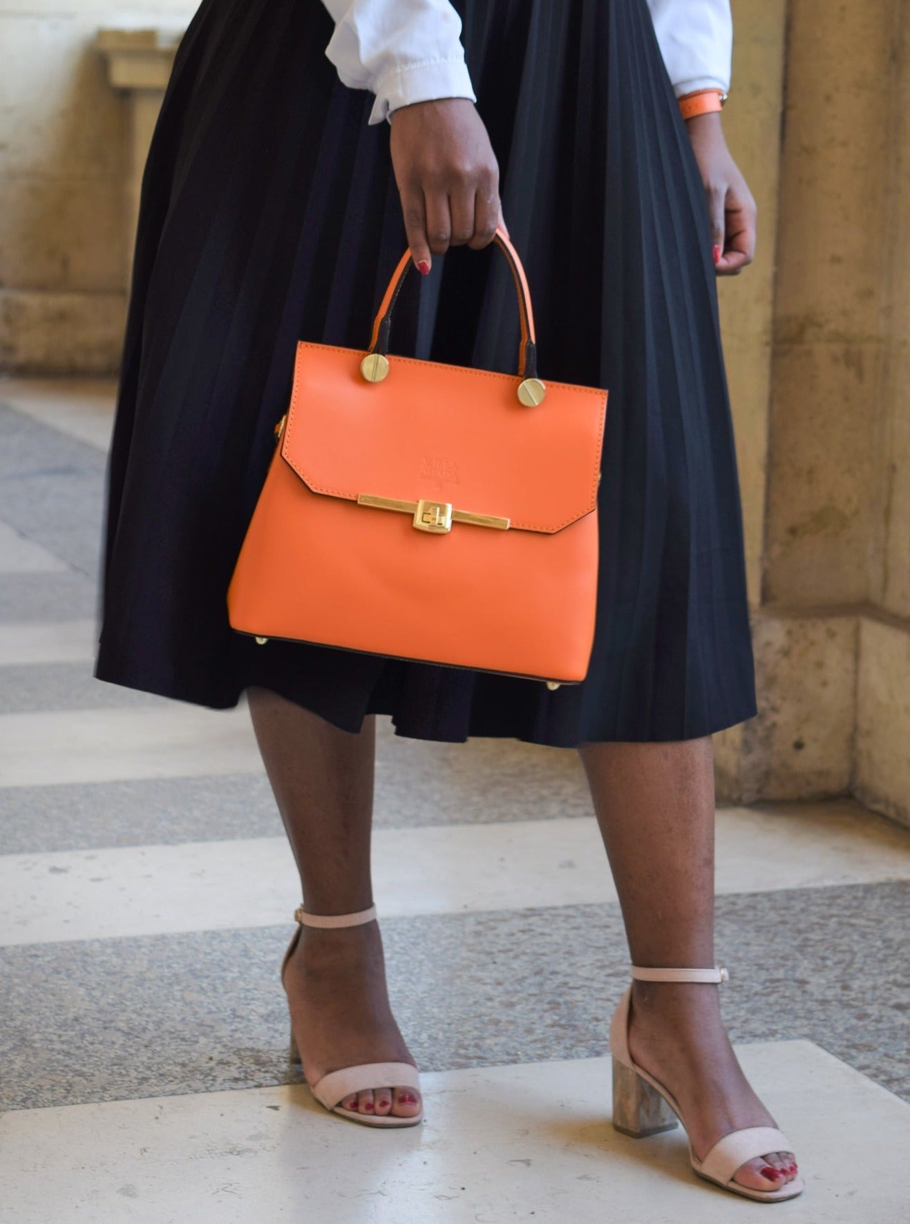 Sac à main Amanda Orange VillaMinda